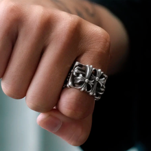 Cargar imagen en el visor de la galería, ANILLO CRUCES CHROME