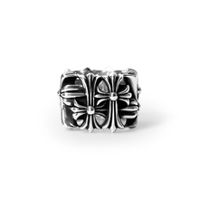 Cargar imagen en el visor de la galería, ANILLO CRUCES CHROME