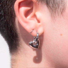 Cargar imagen en el visor de la galería, ARETE PUFF opción con o sin perforación