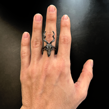 Cargar imagen en el visor de la galería, ANILLO CRANEO RENO