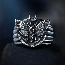 Cargar imagen en el visor de la galería, ANILLO MARIPOSA NOCTURNA