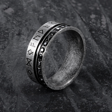 Cargar imagen en el visor de la galería, ANILLO RUNAS CRISTALES