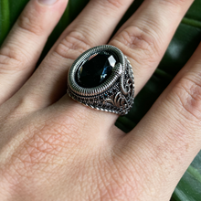 Cargar imagen en el visor de la galería, ANILLO SERPIENTE PIEDRA