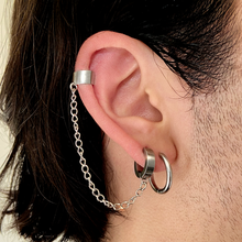 Cargar imagen en el visor de la galería, ARETE LINK opción con o sin perforación