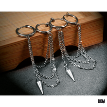 Cargar imagen en el visor de la galería, ARETE CONECTADO opción con o sin perforación