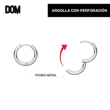 Cargar imagen en el visor de la galería, ARETE CONECTADO opción con o sin perforación