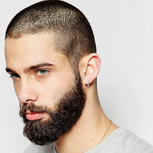 Cargar imagen en el visor de la galería, ARETE SIN PERFORACIÓN plata oro y negro