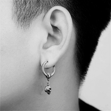 Cargar imagen en el visor de la galería, ARETE CRANEO opción con o sin perforación