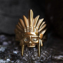 Cargar imagen en el visor de la galería, ANILLO CALAVERA MICTLÁN