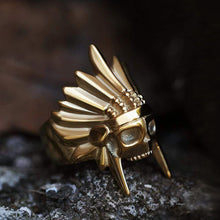 Cargar imagen en el visor de la galería, ANILLO CALAVERA MICTLÁN