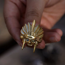Cargar imagen en el visor de la galería, ANILLO CALAVERA MICTLÁN