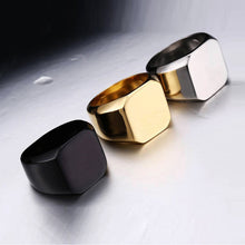 Cargar imagen en el visor de la galería, ANILLO SELLO LISO