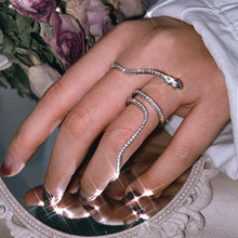 Cargar imagen en el visor de la galería, ANILLO SERPIENTE DOBLE