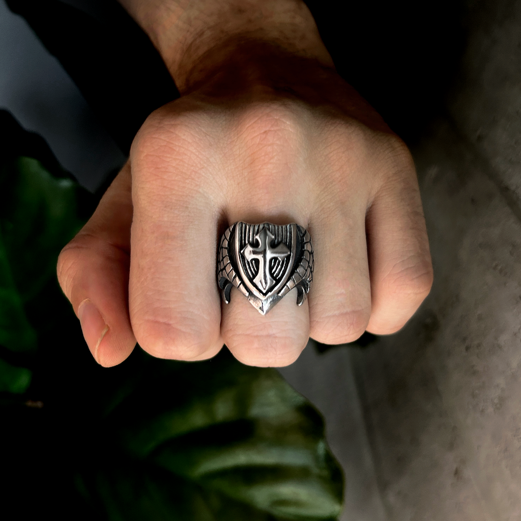 ANILLO ESCUDO DRAGON