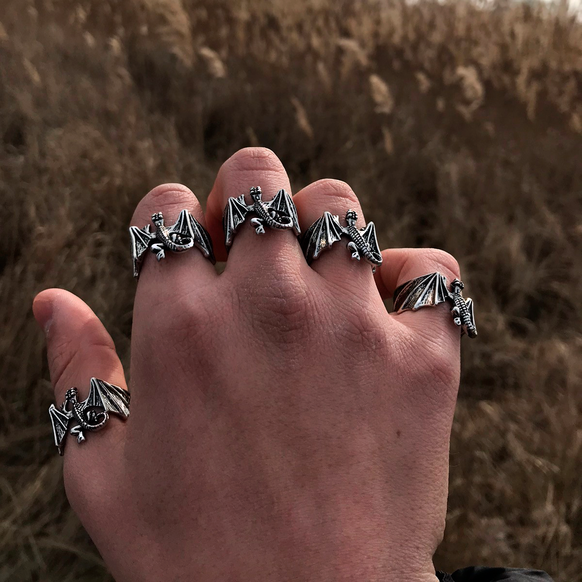 ANILLO DRAGON AJUSTABLE