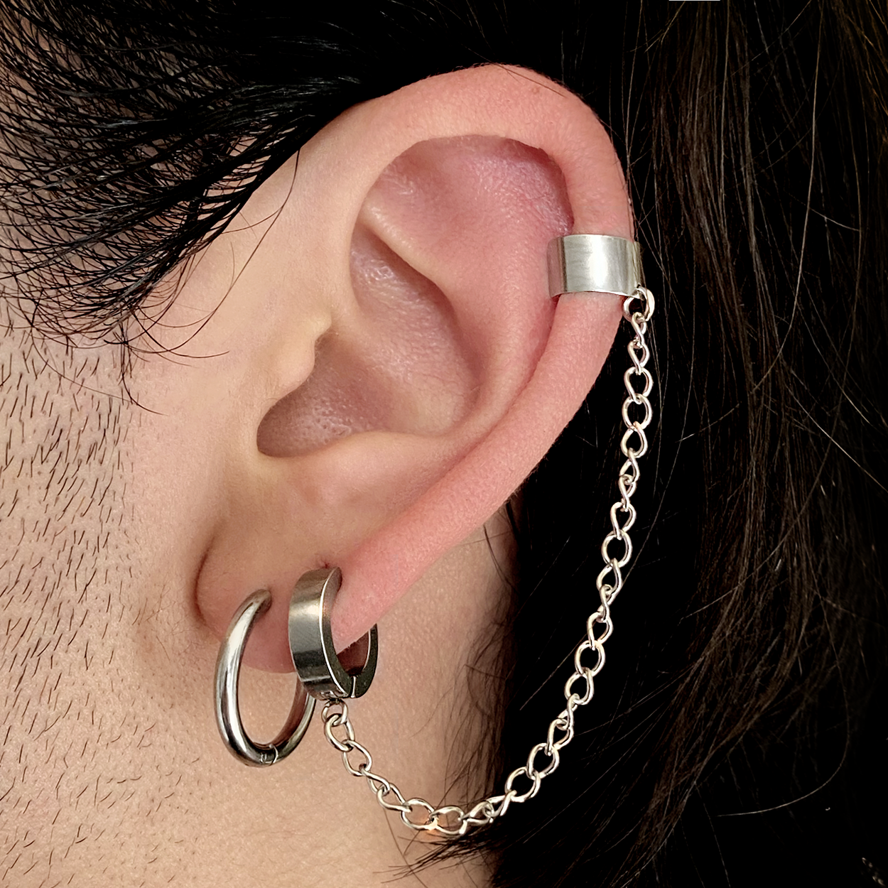 20 Aros Triangulares Huecos Para Joyería DIY - Plateados, 24mm, Ideales Para Colgantes, Pendientes Y Pulseras