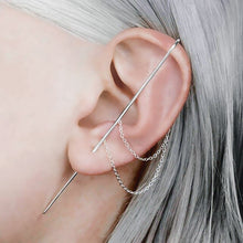 Cargar imagen en el visor de la galería, EARCUFF LINEAL CADENAS
